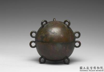 图片[2]-Dui food container with ring handles, Warring States period (475-221 BCE)-China Archive